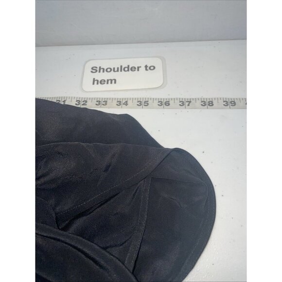 ZIMMERMANN 100% Silk chiffon Mini cocktail Dress Black size 3‎ blouson - Picture 5 of 13